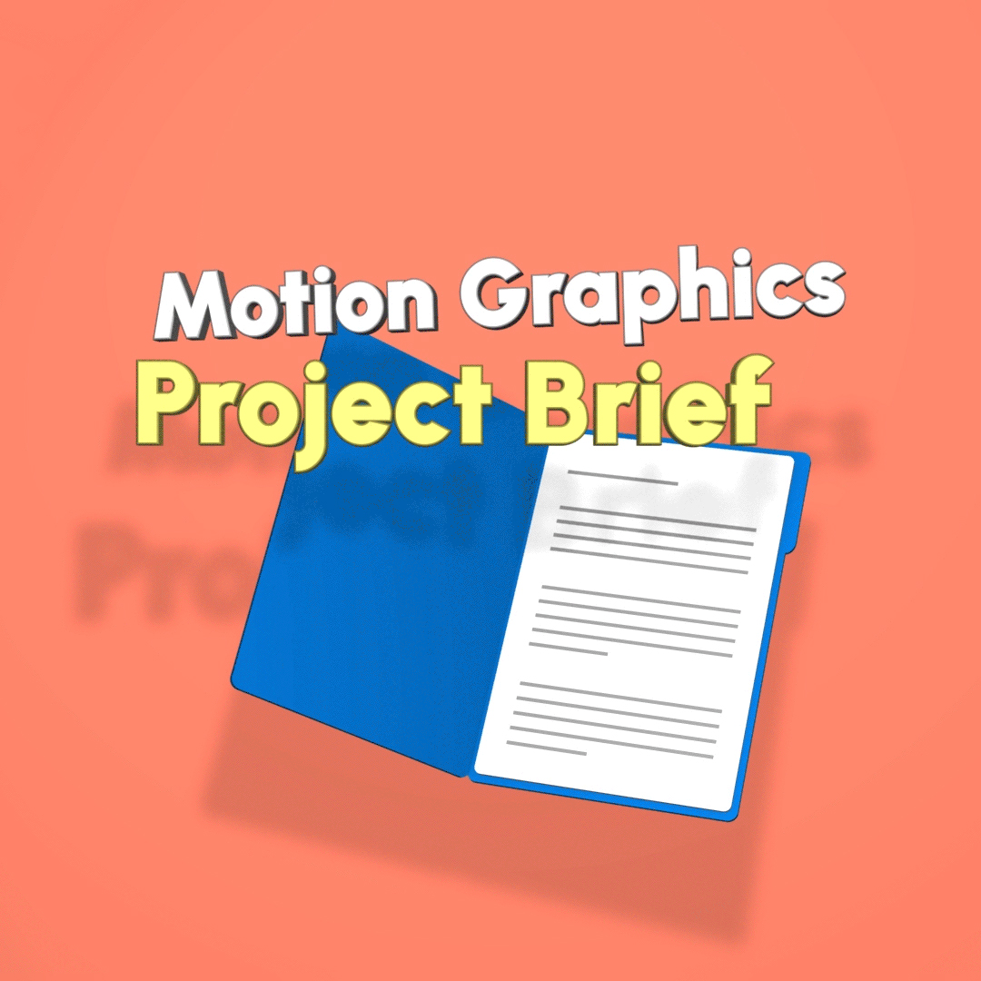 Animation and motion graphics project brief